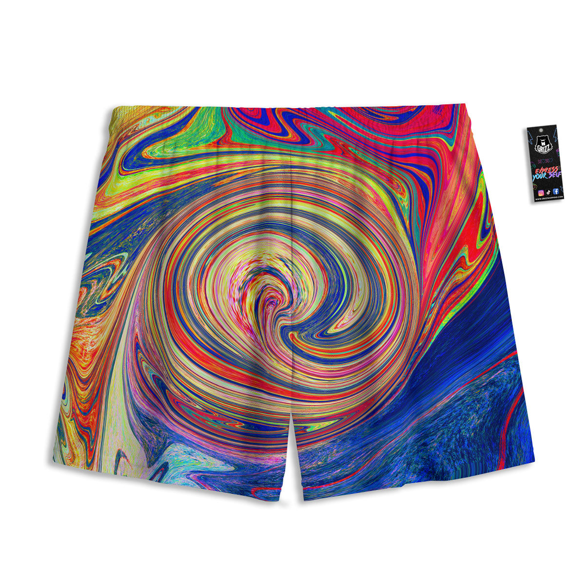Mermaid Cute Print Pattern Mesh Shorts