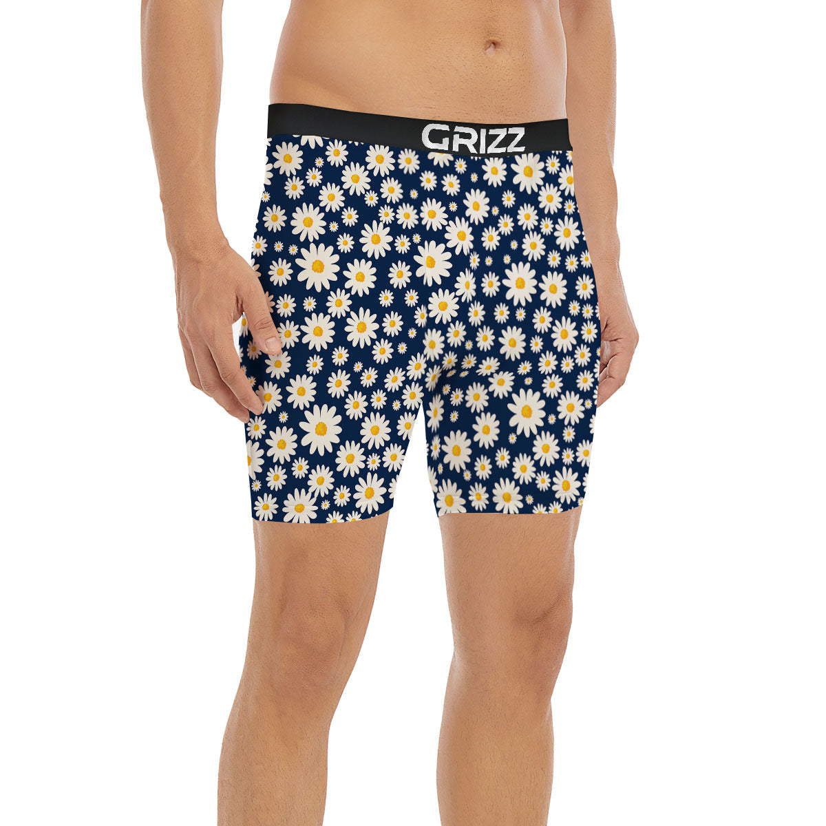 Little Daisy Daisy Print Boxer Briefs-grizzshop