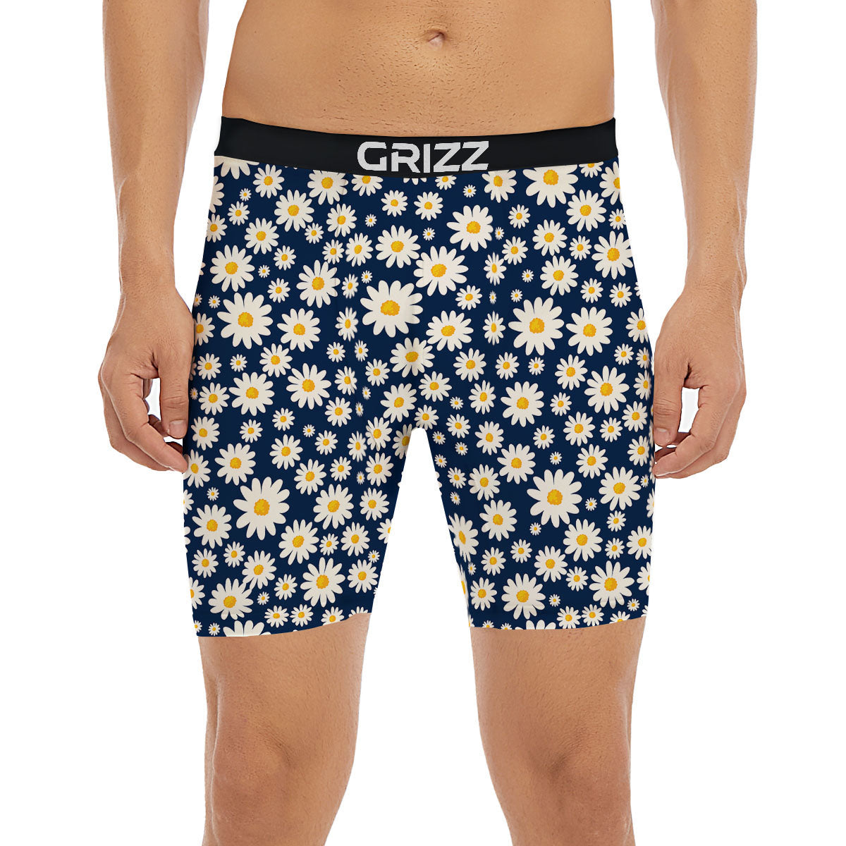 Little Daisy Daisy Print Boxer Briefs-grizzshop