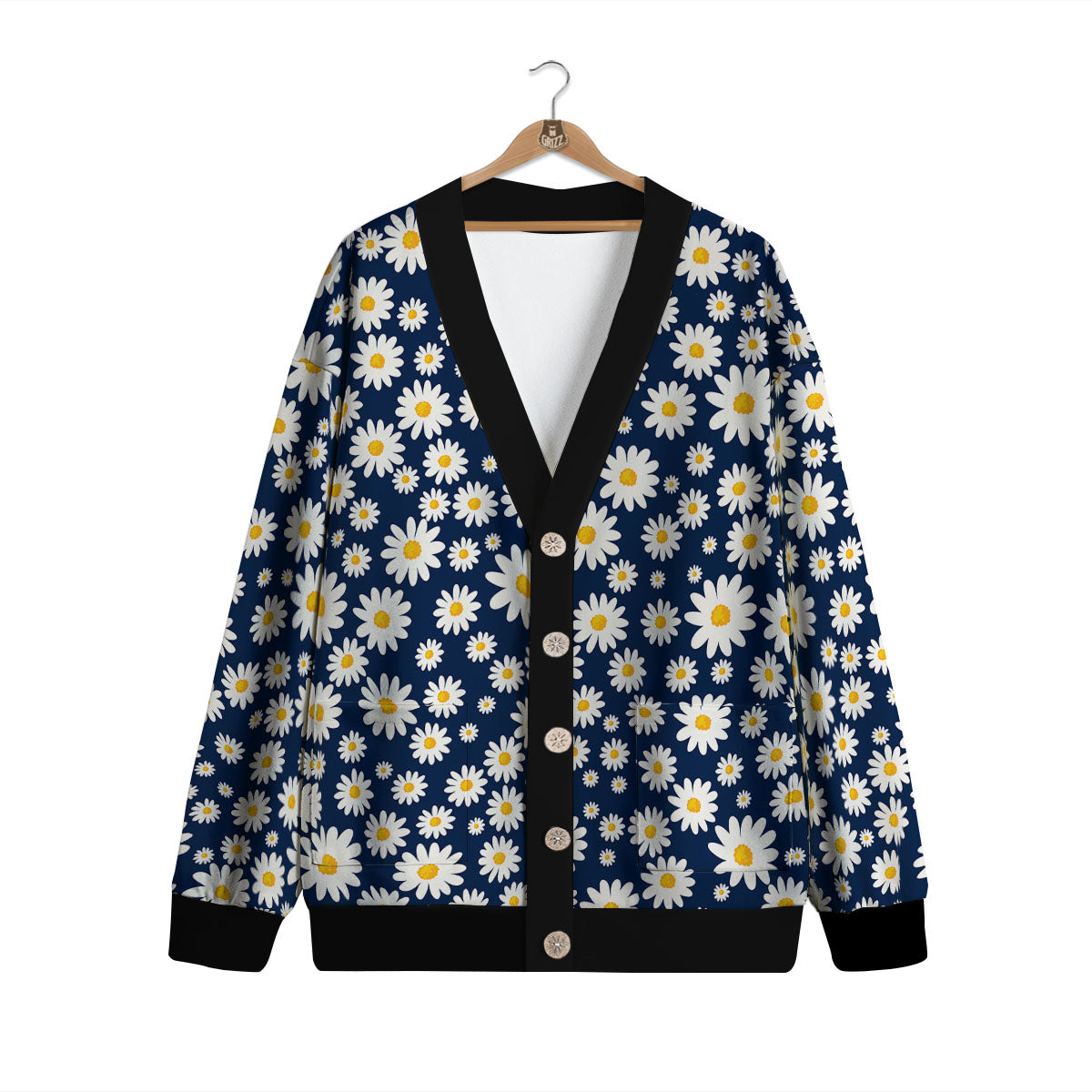 Little Daisy Daisy Print Cardigan-grizzshop