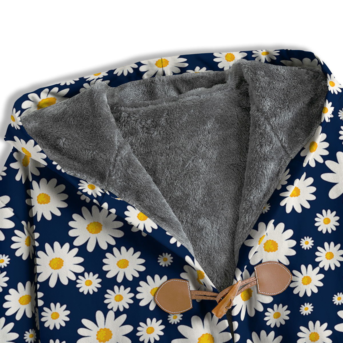 Little Daisy Daisy Print Men's Windbreaker Jacket-grizzshop