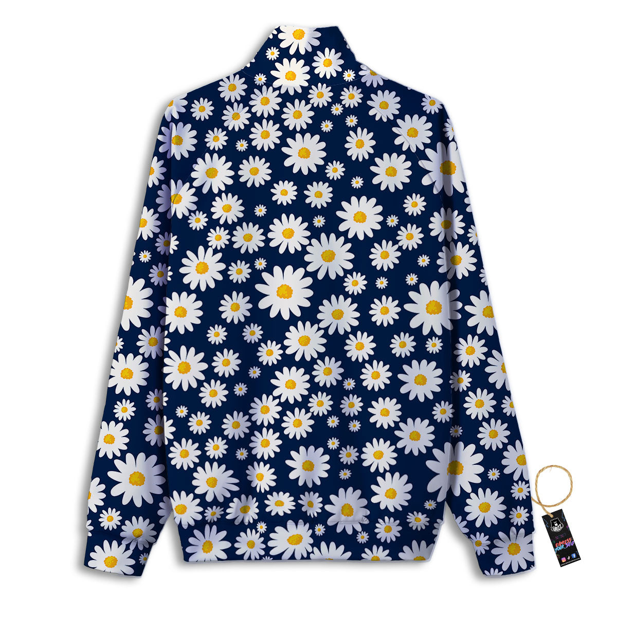 Little Daisy Daisy Print Track Jacket-grizzshop