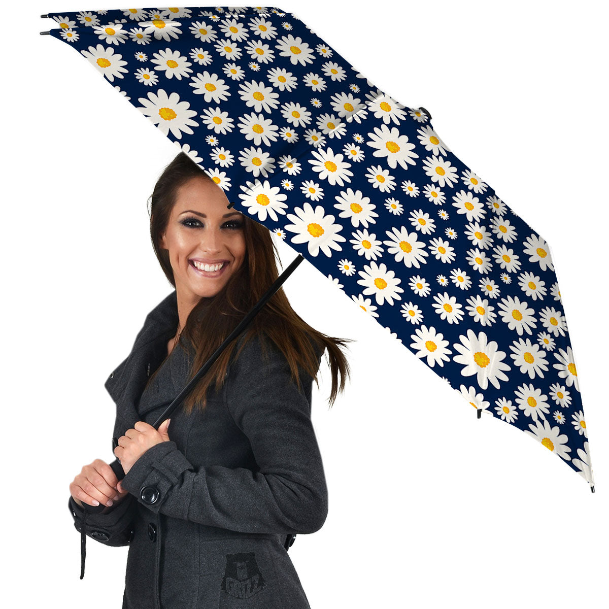 Little Daisy Daisy Print Umbrella-grizzshop