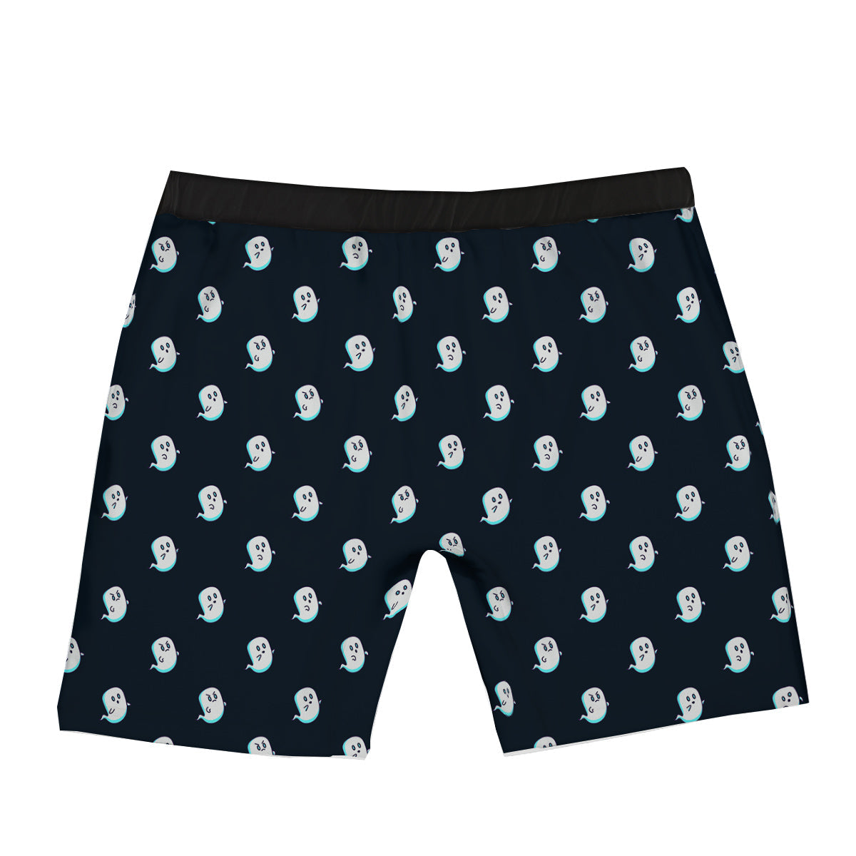 Little Ghost Cute Print Pattern Boxer Briefs-grizzshop