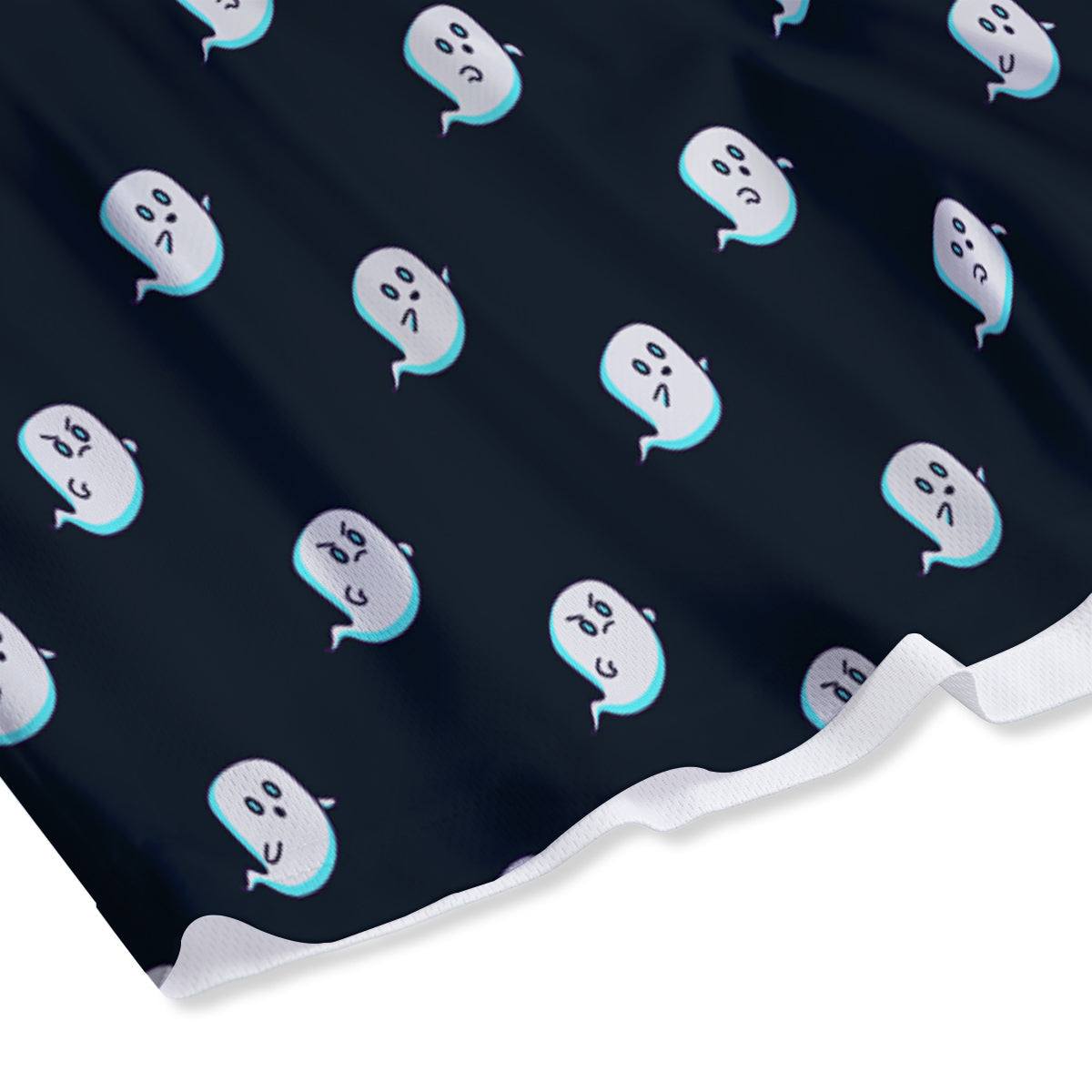 Little Ghost Cute Print Pattern Mesh Shorts
