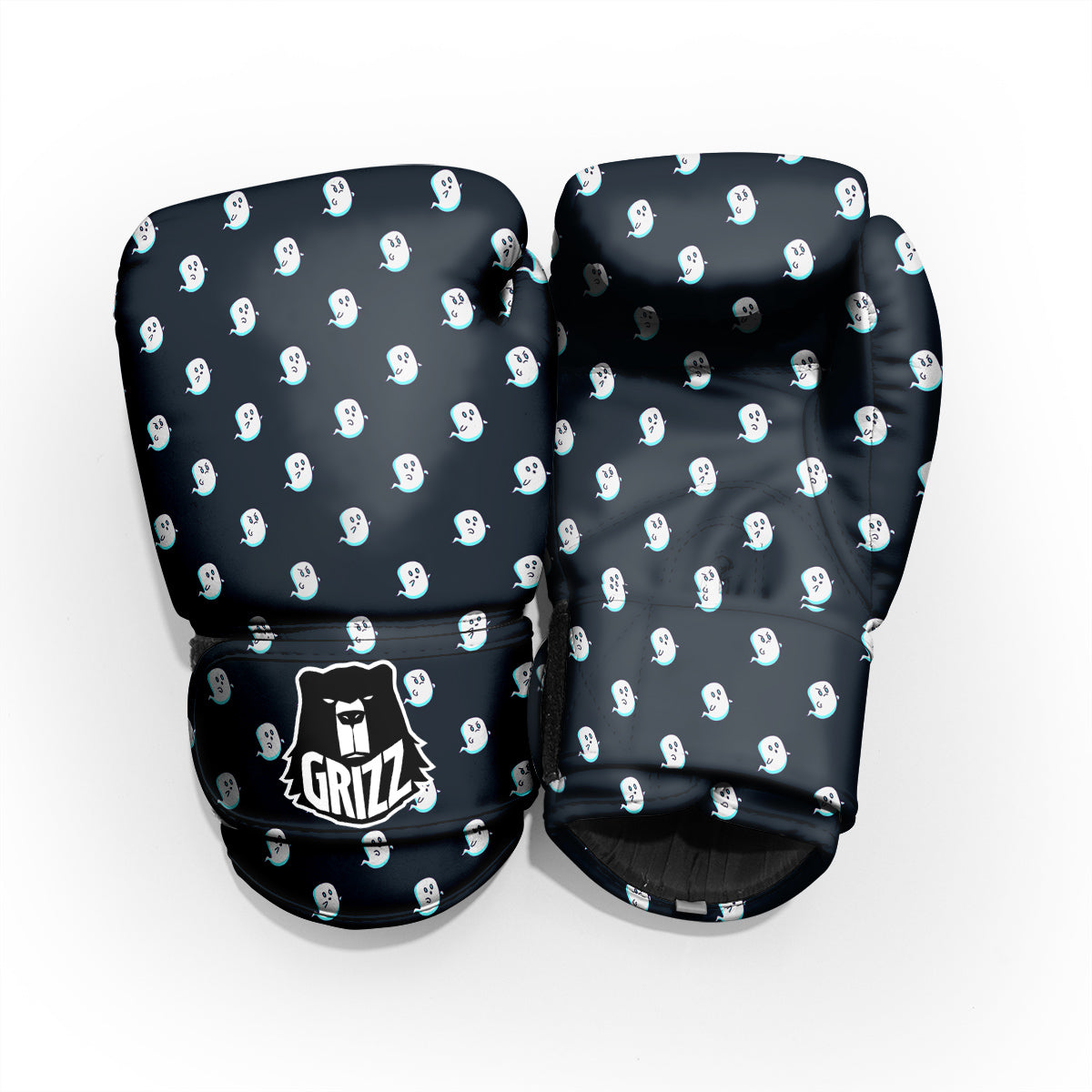 Little Ghost Cute Print Pattern Pro Boxing Glove