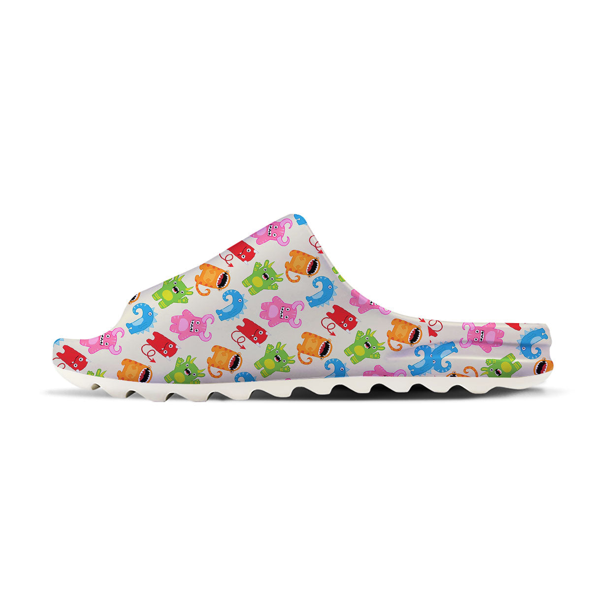 Little Monster Print Pattern Sandals-grizzshop
