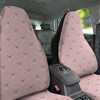 Little Pig And White Dots Print Pattern Car Seat Covers-grizzshop