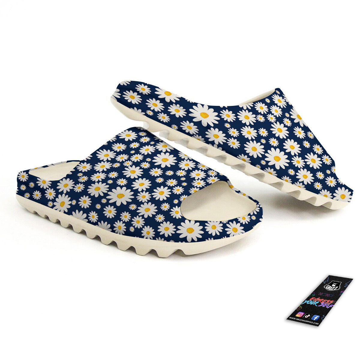 Little Daisy Daisy Print Sandals-grizzshop