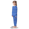 Llama Christmas Print Pattern Kid's Pajamas-grizzshop