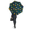 Llama Yellow Print Pattern Umbrella-grizzshop