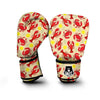 Lobster Crab Pattern Print Boxing Gloves-grizzshop