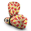 Lobster Crab Pattern Print Boxing Gloves-grizzshop