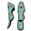 Lobster Pattern Print Muay Thai Shin Guards-grizzshop