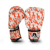 Lobster Print Pattern Boxing Gloves-grizzshop