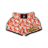 Lobster Print Pattern Muay Thai Boxing Shorts-grizzshop