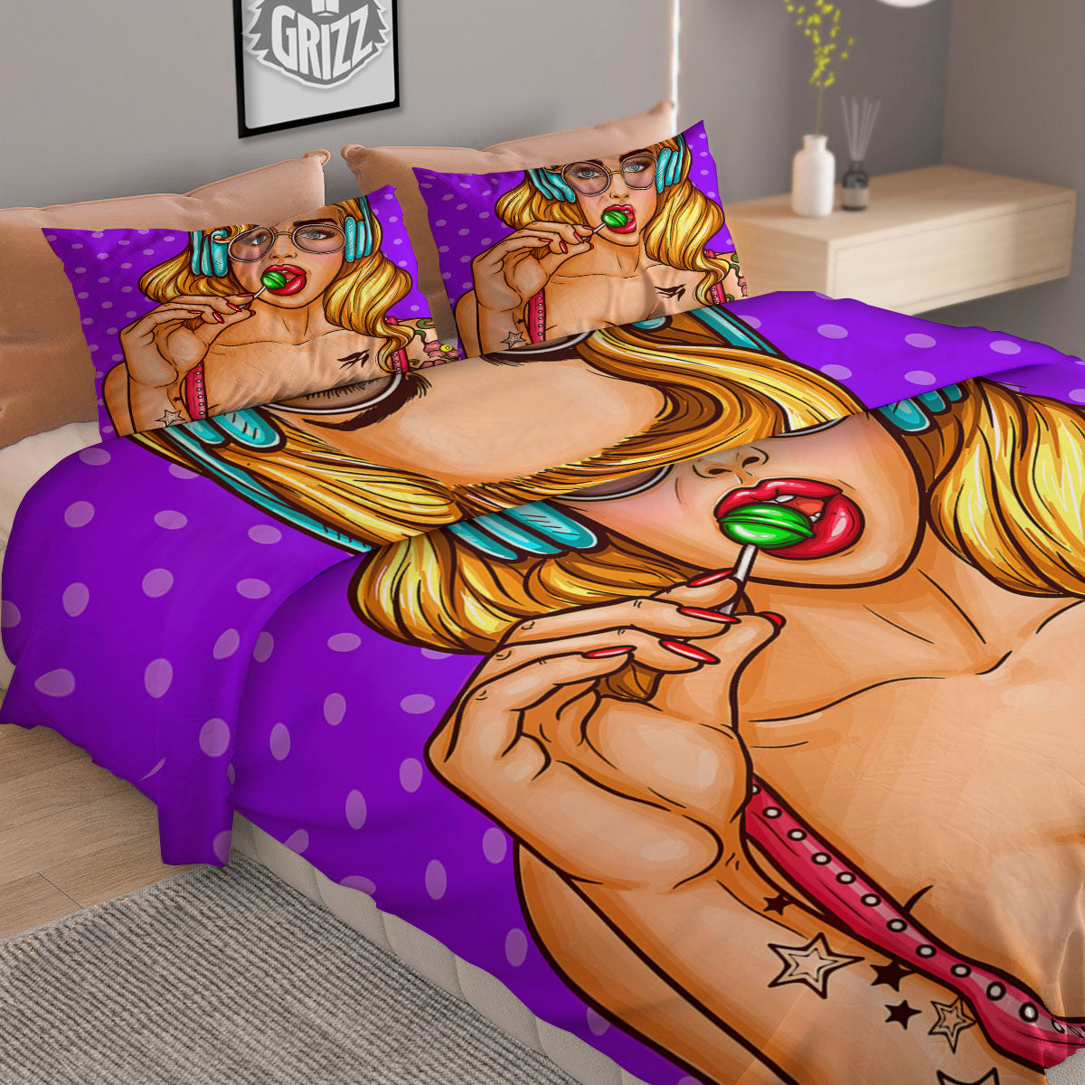 Mandala Swadhisthana Chakra Print Duvet Cover Bedding Set