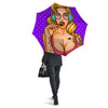 Lollipop And Punk Girl Print Umbrella-grizzshop