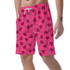 Lollipop Candy Pink Print Pattern Men's Shorts-grizzshop