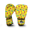 Lollipop Heart Pattern Print Boxing Gloves-grizzshop