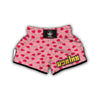 Lollipop Heart Print Pattern Muay Thai Boxing Shorts-grizzshop