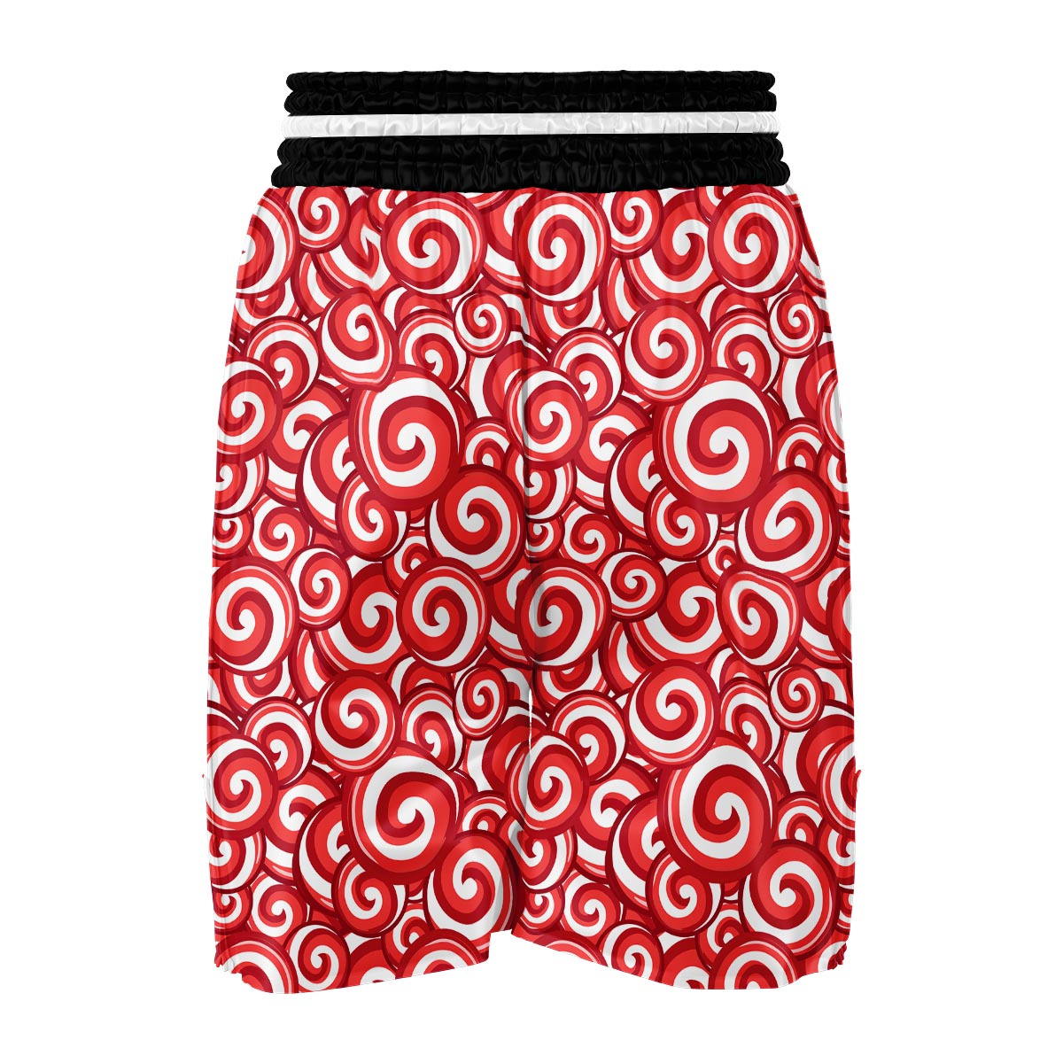 Lollipop Pattern Print Boxing Shorts-grizzshop