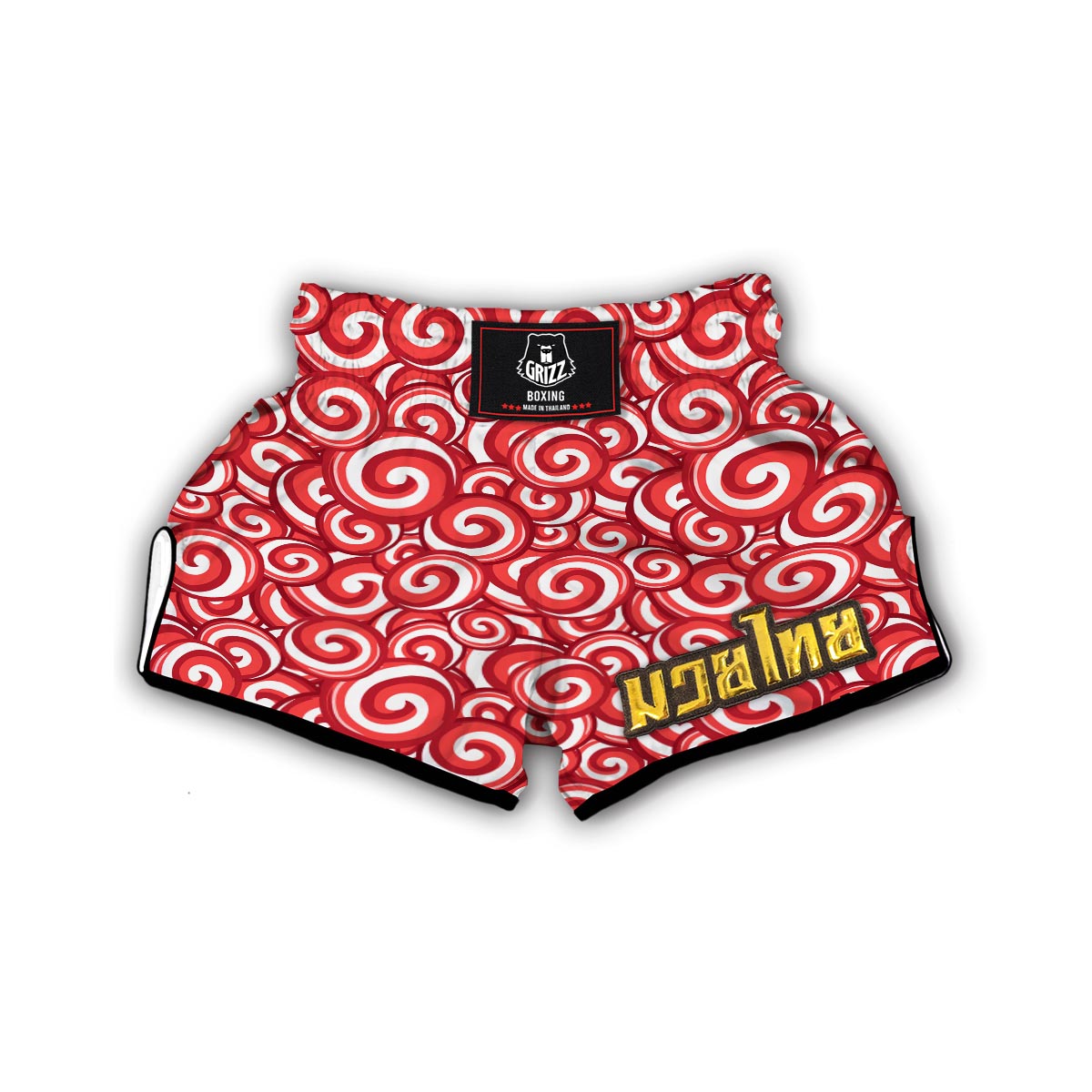 Lollipop Pattern Print Muay Thai Boxing Shorts-grizzshop