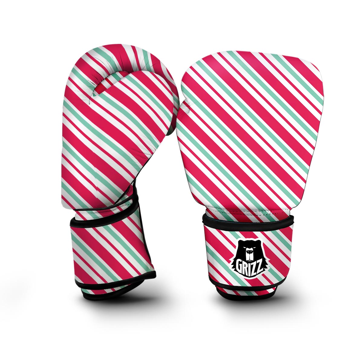 Lollipop Print Pattern Boxing Gloves-grizzshop