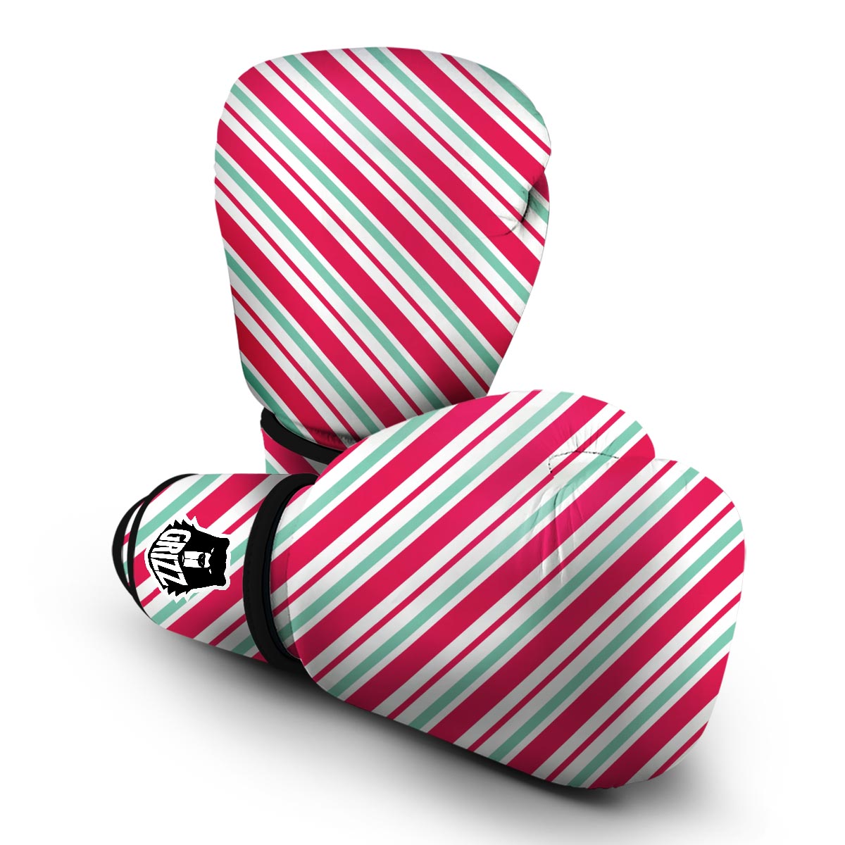 Lollipop Print Pattern Boxing Gloves-grizzshop