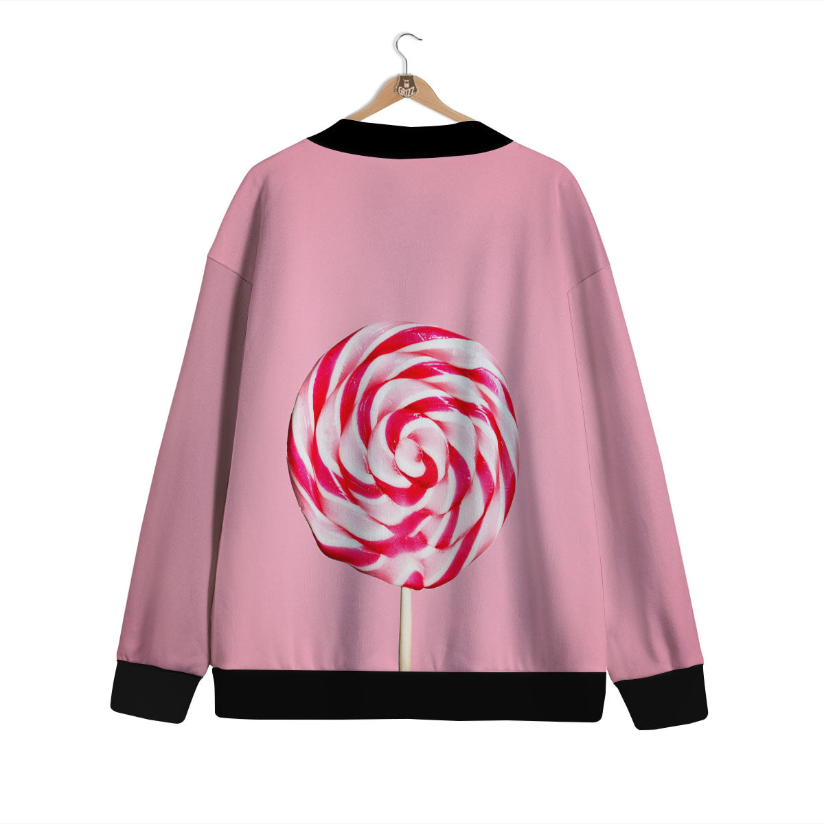 Lollipop Retro Print Cardigan-grizzshop