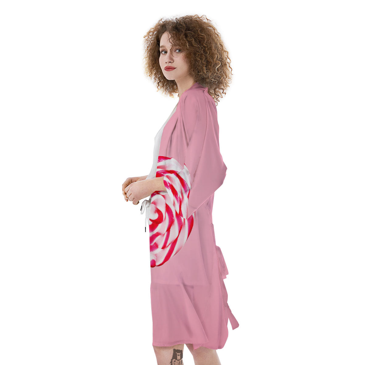 Lollipop Retro Print Kimono-grizzshop