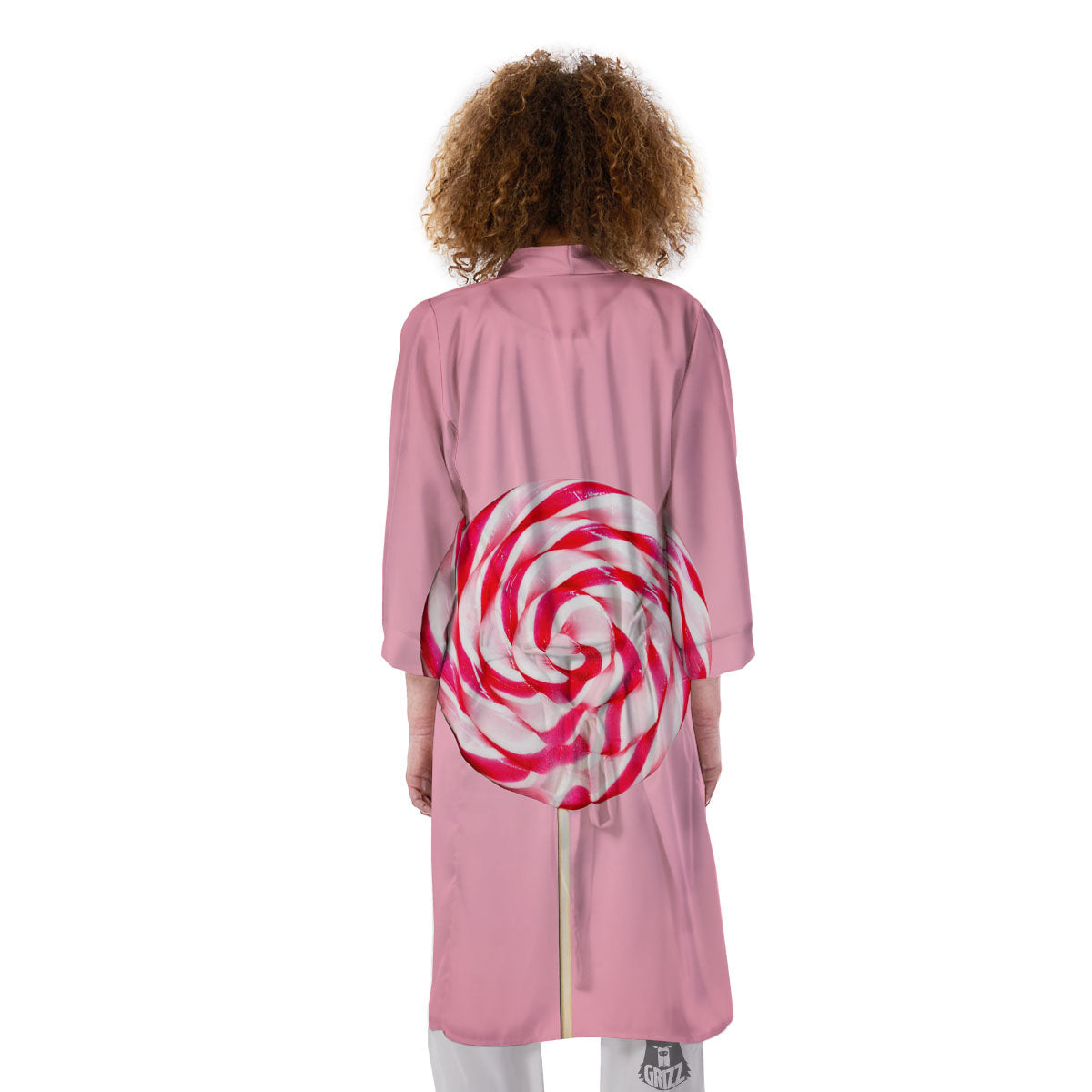 Lollipop Retro Print Kimono-grizzshop