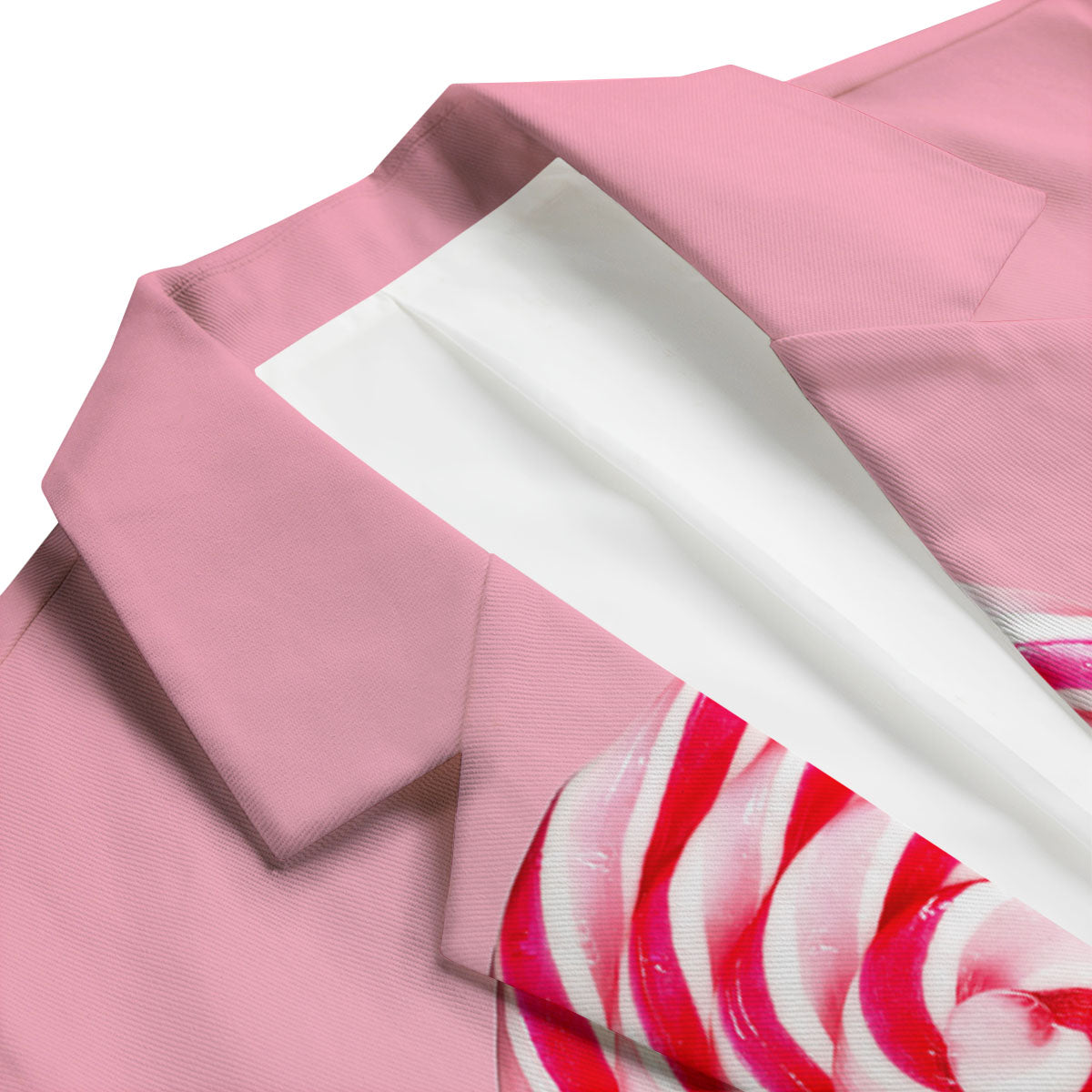 Lollipop Retro Print Men's Blazer-grizzshop
