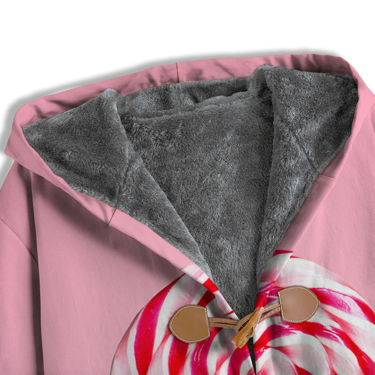 Lollipop Retro Print Men's Windbreaker Jacket-grizzshop