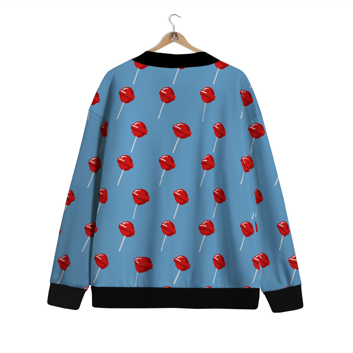 Lollipop Retro Print Pattern Cardigan-grizzshop