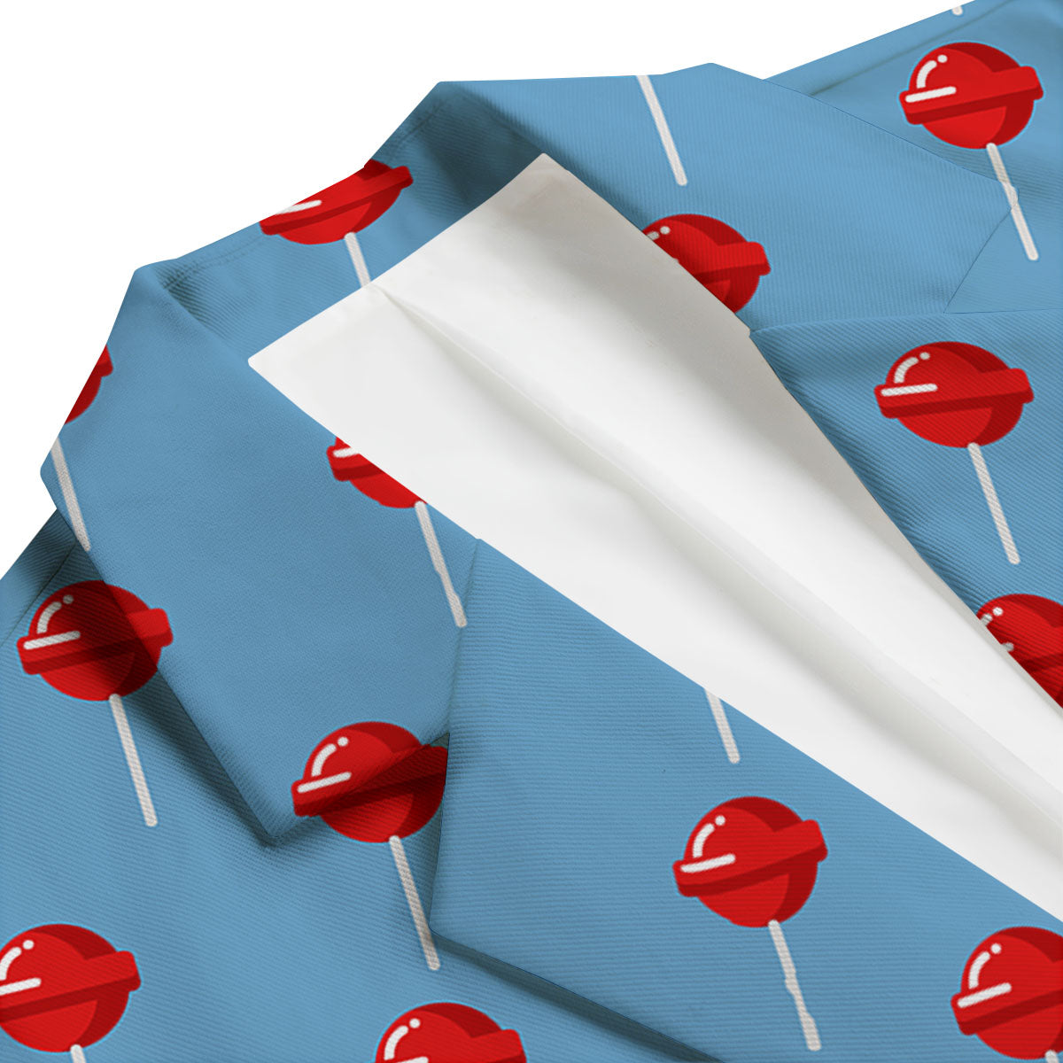 Lollipop Retro Print Pattern Men's Blazer-grizzshop