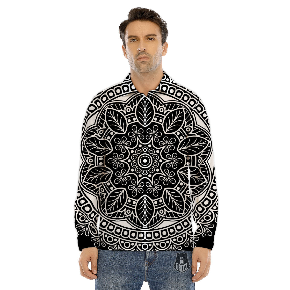Lollipop Retro Print Pattern Men's Dress Shirts-grizzshop
