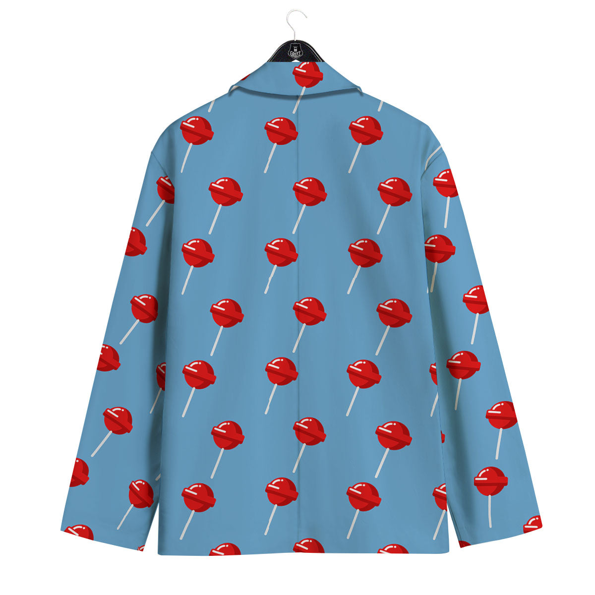 Lollipop Retro Print Pattern Men's Sport Coat-grizzshop