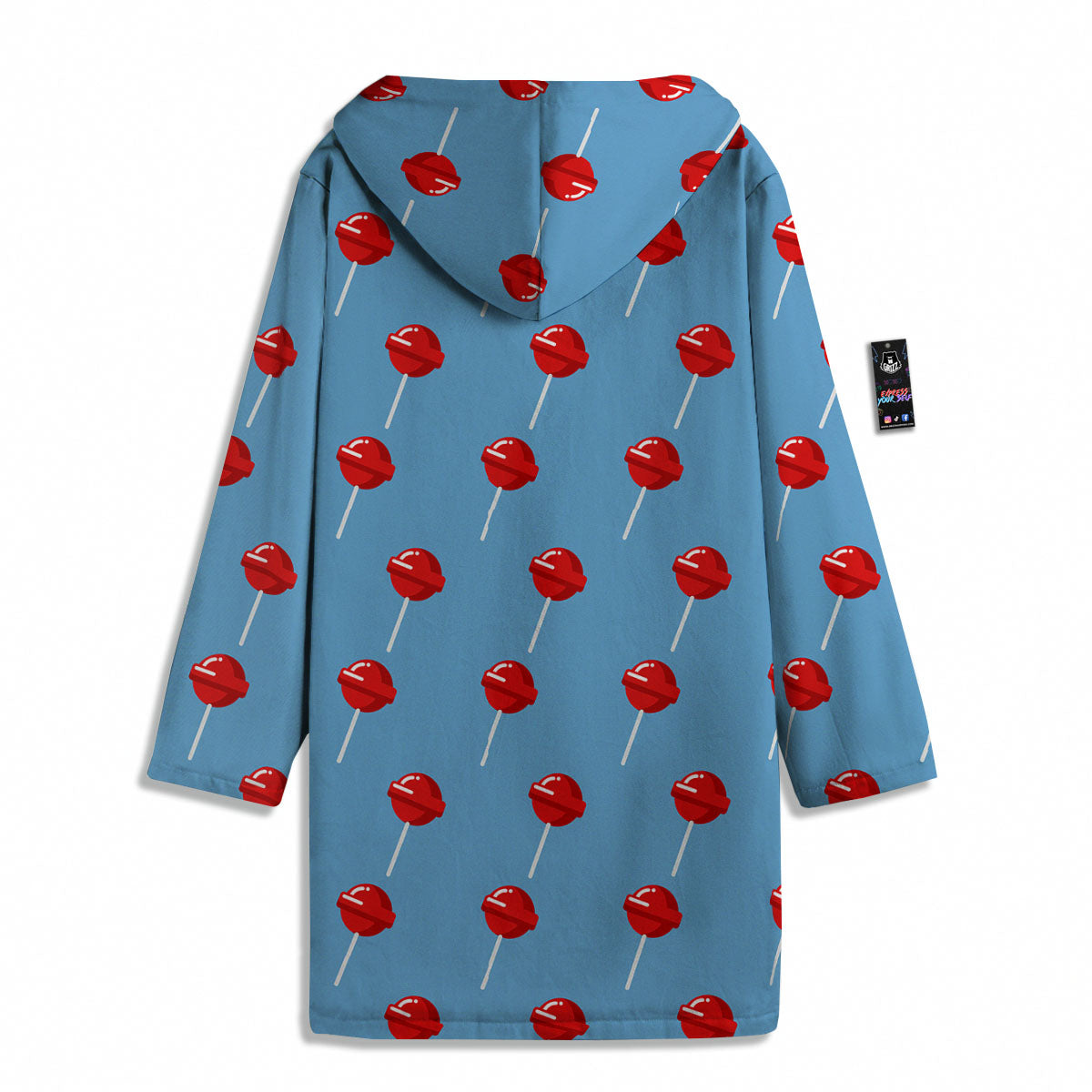 Lollipop Retro Print Pattern Men's Windbreaker Jacket-grizzshop