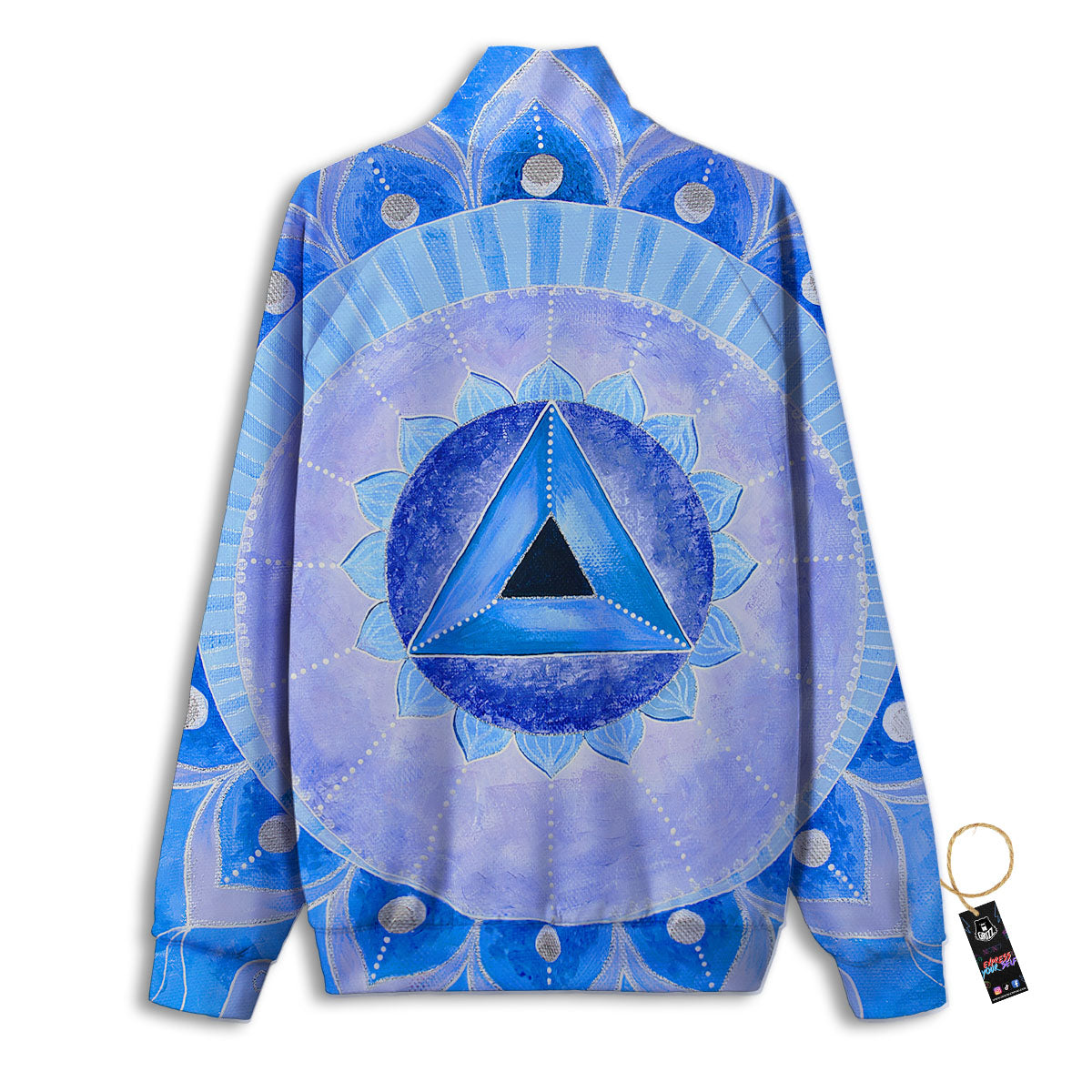 Lollipop Retro Print Pattern Track Jacket-grizzshop