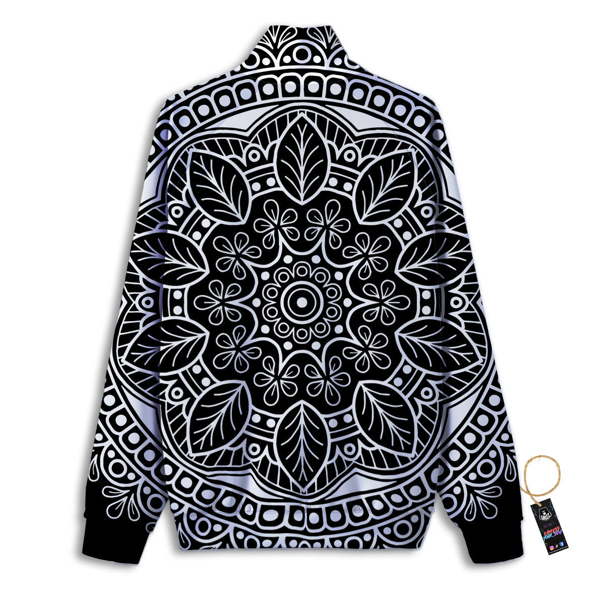 Lollipop Retro Print Track Jacket-grizzshop