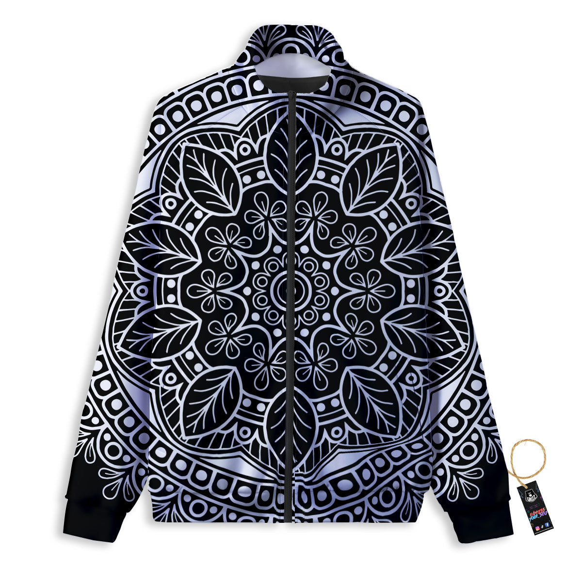 Lollipop Retro Print Track Jacket-grizzshop
