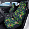 Lotus And Koi Carp Print Pattern Car Seat Covers-grizzshop