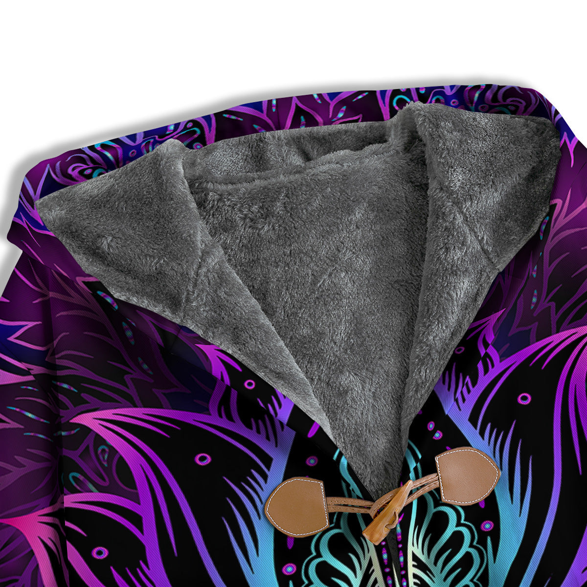 Lotus Boho Spiritual Print Men's Windbreaker Jacket-grizzshop