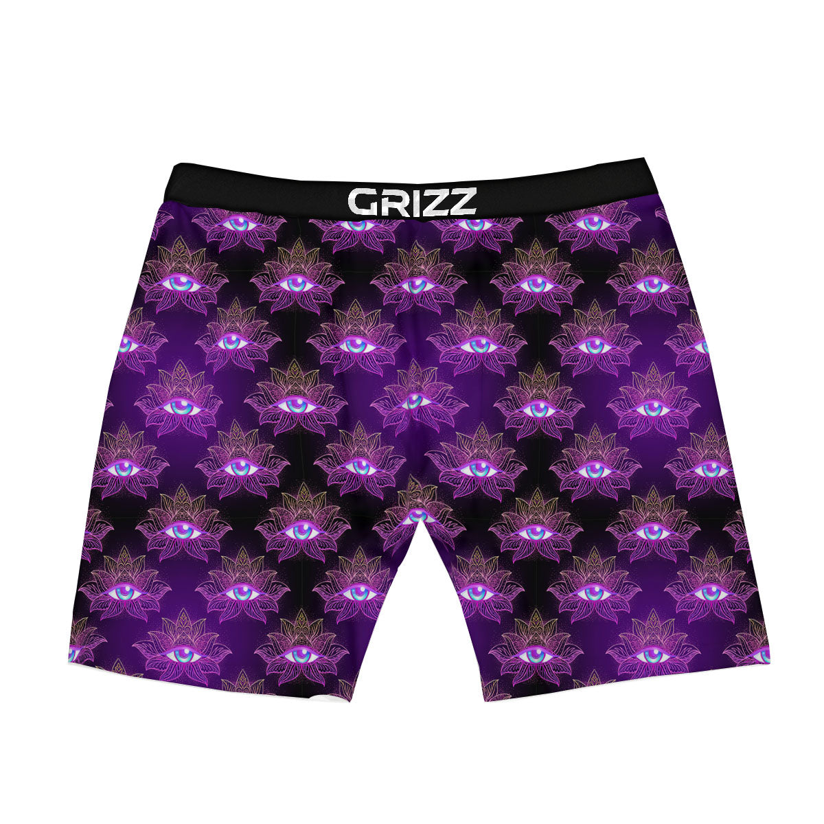 Lotus Eye Of Providence Print Pattern Boxer Briefs-grizzshop