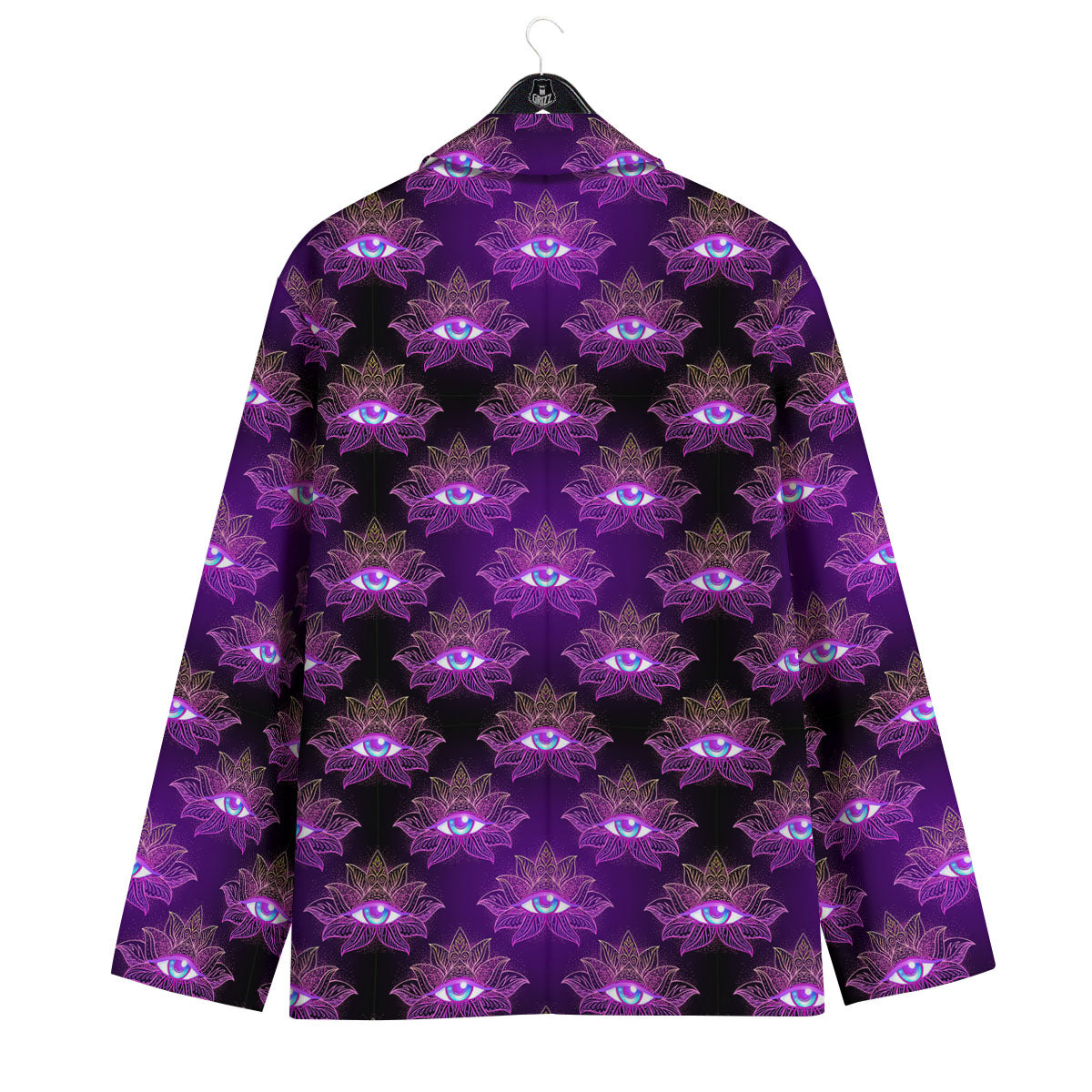 Lotus Eye Of Providence Print Pattern Men's Sport Coat-grizzshop