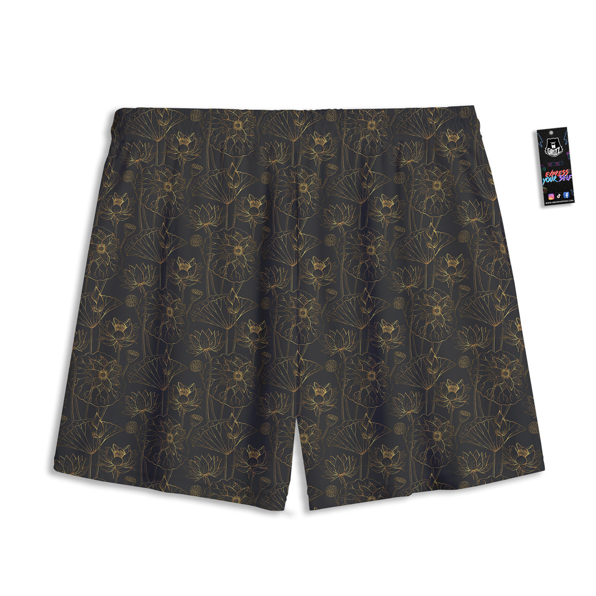 Milky Way Deep Space Print Mesh Shorts