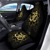 Lotus Om Gold Print Car Seat Covers-grizzshop