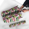 Lotus Pink Print Pattern Umbrella-grizzshop