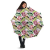 Lotus Pink Print Pattern Umbrella-grizzshop